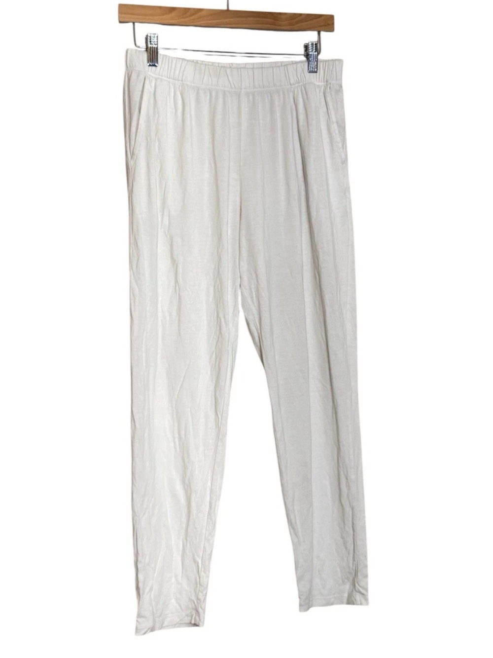 MATE The Label Tercel Sleep Pant Sedona Size Small White Cotton
